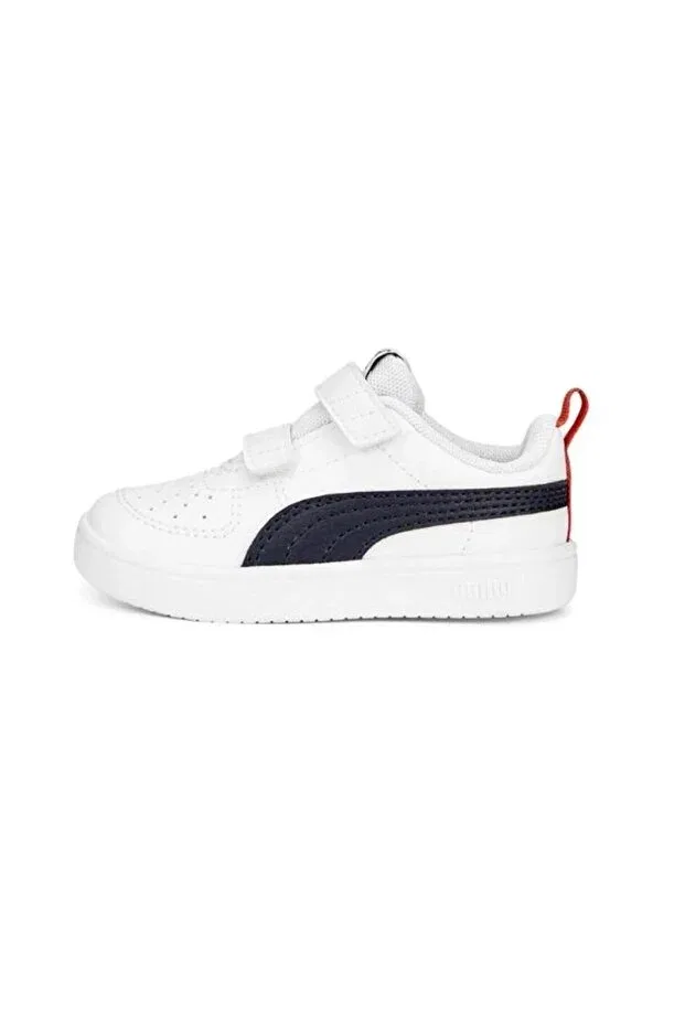 Детские кроссовки для девочек с принтом Rickie V Puma, White