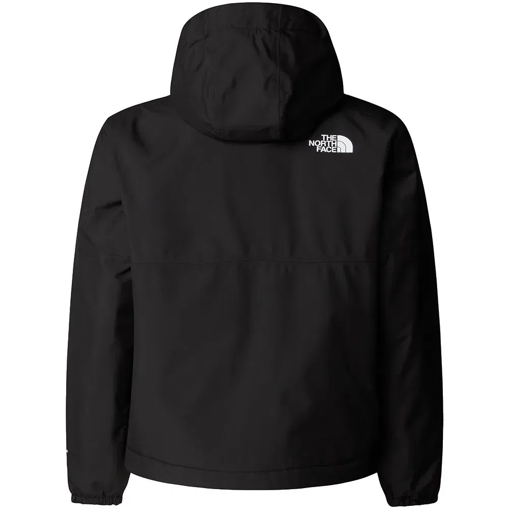Детский дождевик для девочек с капюшоном The north face Warm Antora, Black — фото 2