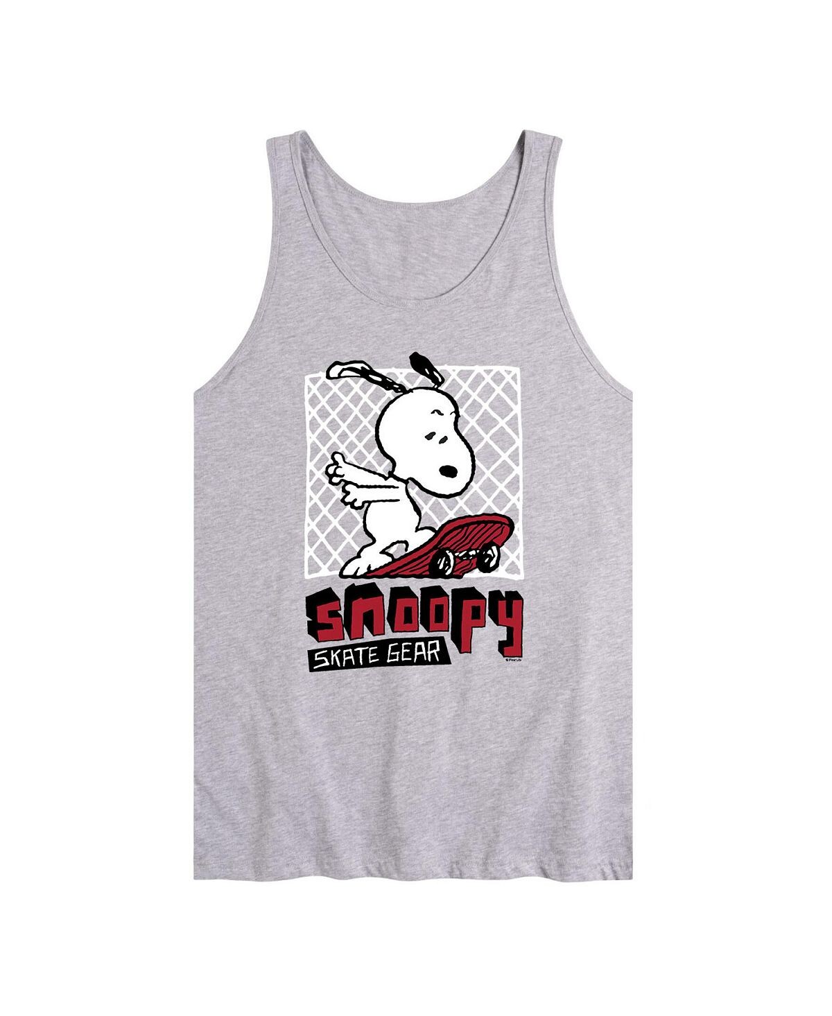 

Мужская майка peanuts skate gear AIRWAVES, серый