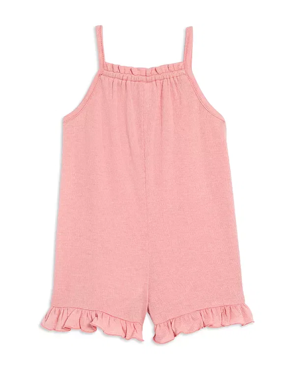 Детский комбинезон для девочек с рюшами Bloomie's Baby, Light Pink — фото 2