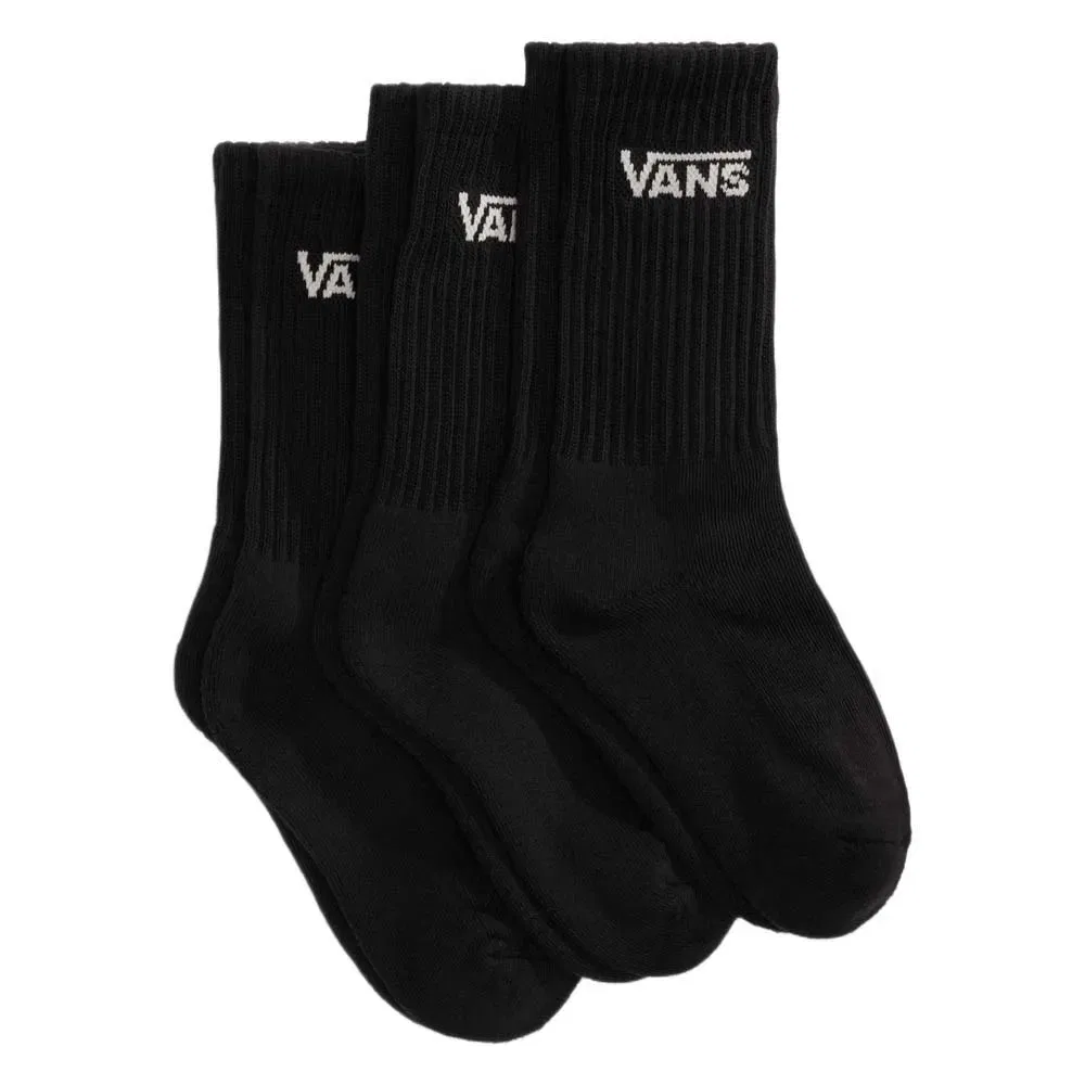 Носки Vans Classic crew socks 3 штуки, черный — фото 2