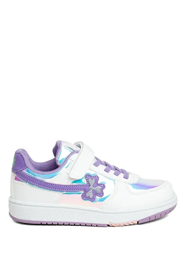 Детские кроссовки для девочек с липучкой Cool Kids, Purple