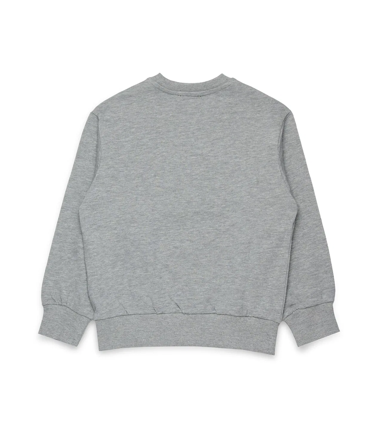 Детская толстовка с длинным рукавом с принтом, бренд DIESEL KIDS, Grey — фото 2