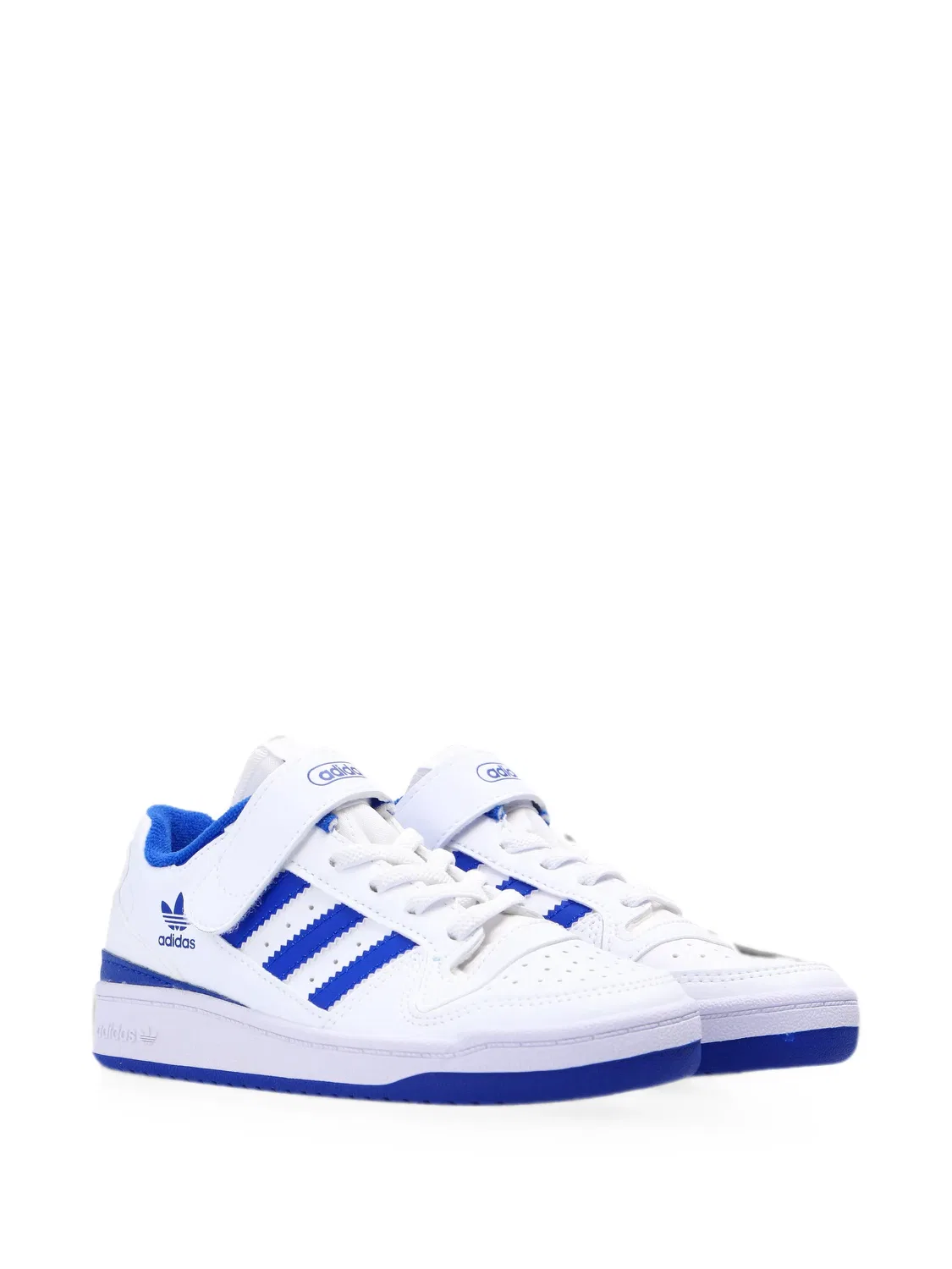 Кроссовки Forum Low с логотипом Adidas Kids, белый