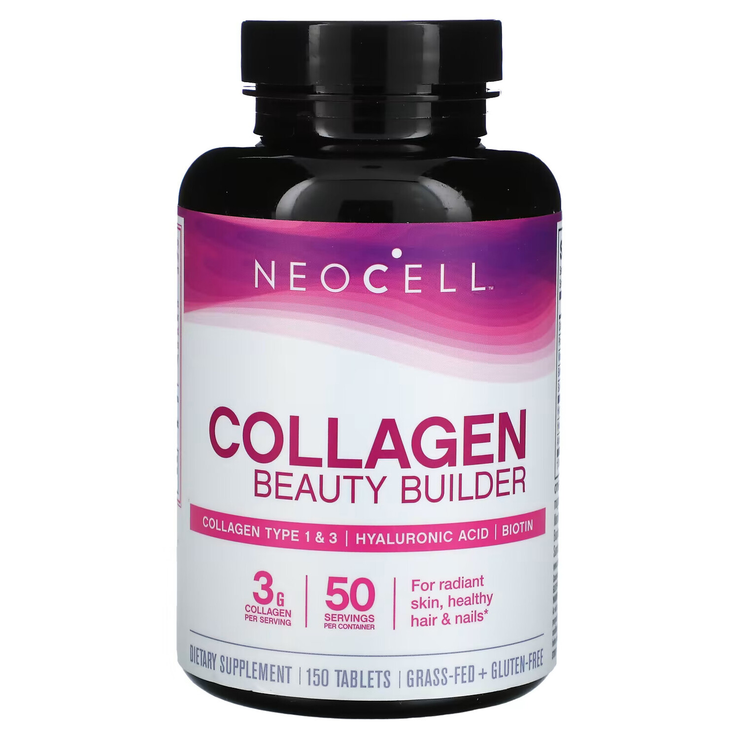 

NeoCell, Collagen Beauty Builder, добавка с коллагеном, 150 таблеток