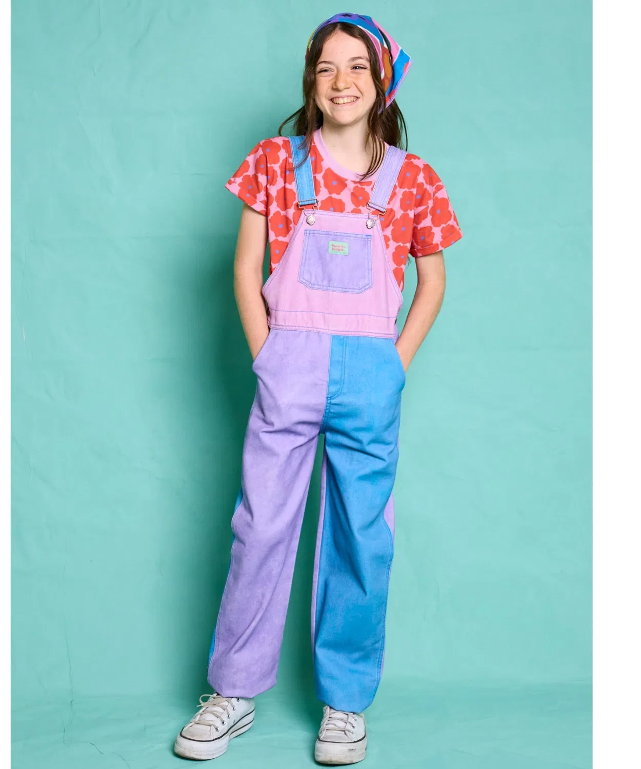Детский комбинезон-полукомбинезон хлопковый Favorite People Margherita, Multi