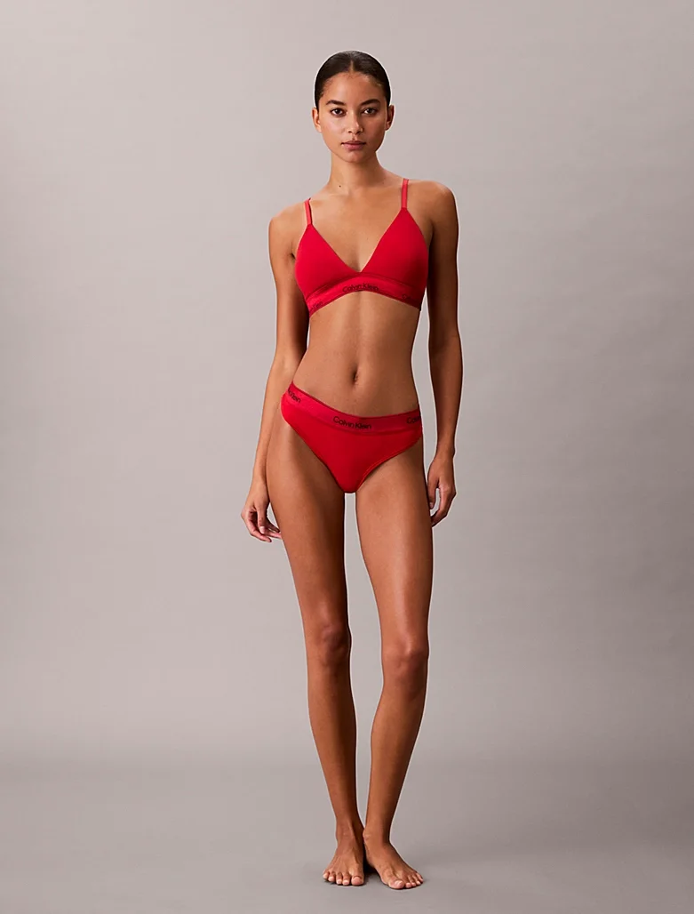 Трусы Calvin Klein Limited Edition - Icon Cotton Modal, красный — фото 2