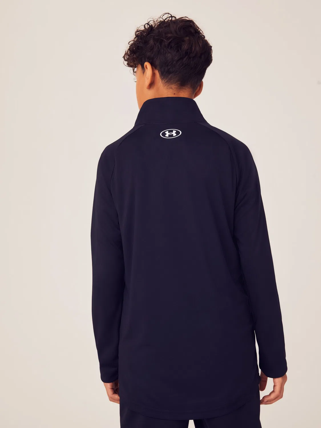 Свитшот Tech 2.0 1/2 Zip Under Armour, черный — фото 2