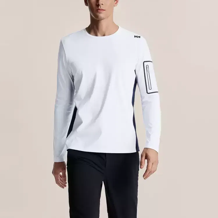 Детская футболка с быстросохнущей тканью Quick Dry T Shirts Unisex Crew Neck HELLY HANSEN, Navy Blue — фото 4