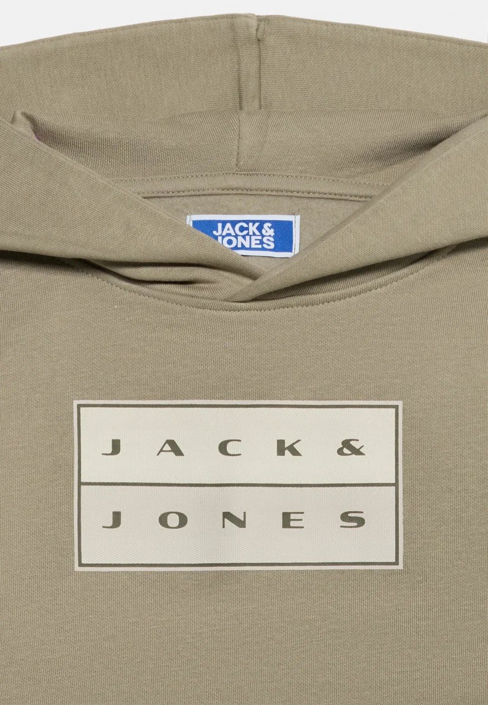 Худи с графическим принтом Jcofusion Jack & Jones Junior, Vetiver — фото 4