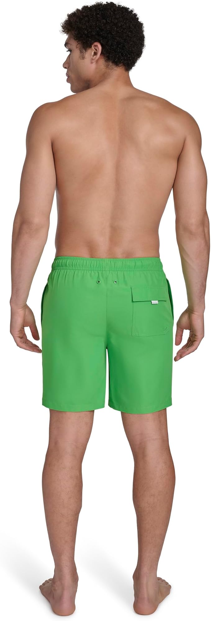 Плавательные шорты Calvin Klein Volley Quick Dry Lightweight, зеленый — фото 4