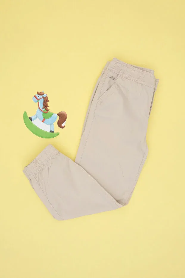 Детские брюки для мальчиков зауженные U.S. Polo Assn., Stone