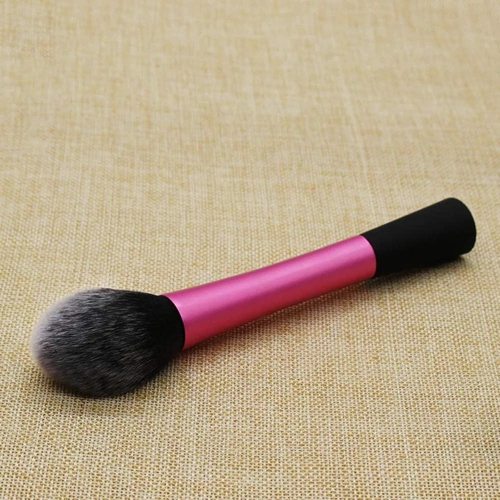 Кисть для макияжа, ручка розового цвета, Foundation Face Blush, профессиональный инструмент Generic — фото 4