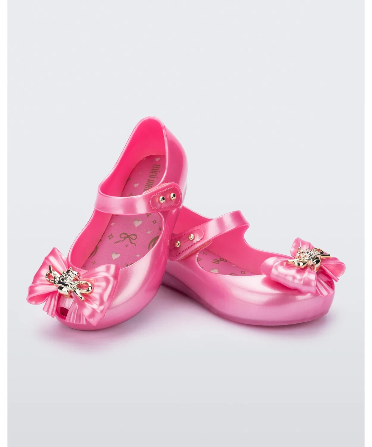 Детские балетки Melissa с принтом MINI MELISSA ULTRAGIRL PRINCESS I BB, Розовый