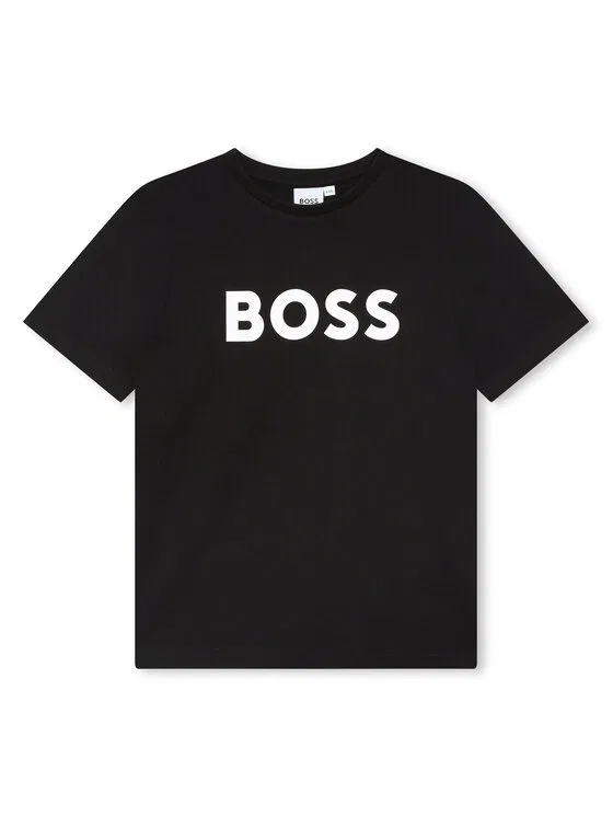 Футболка regular fit Boss, черный — фото 2
