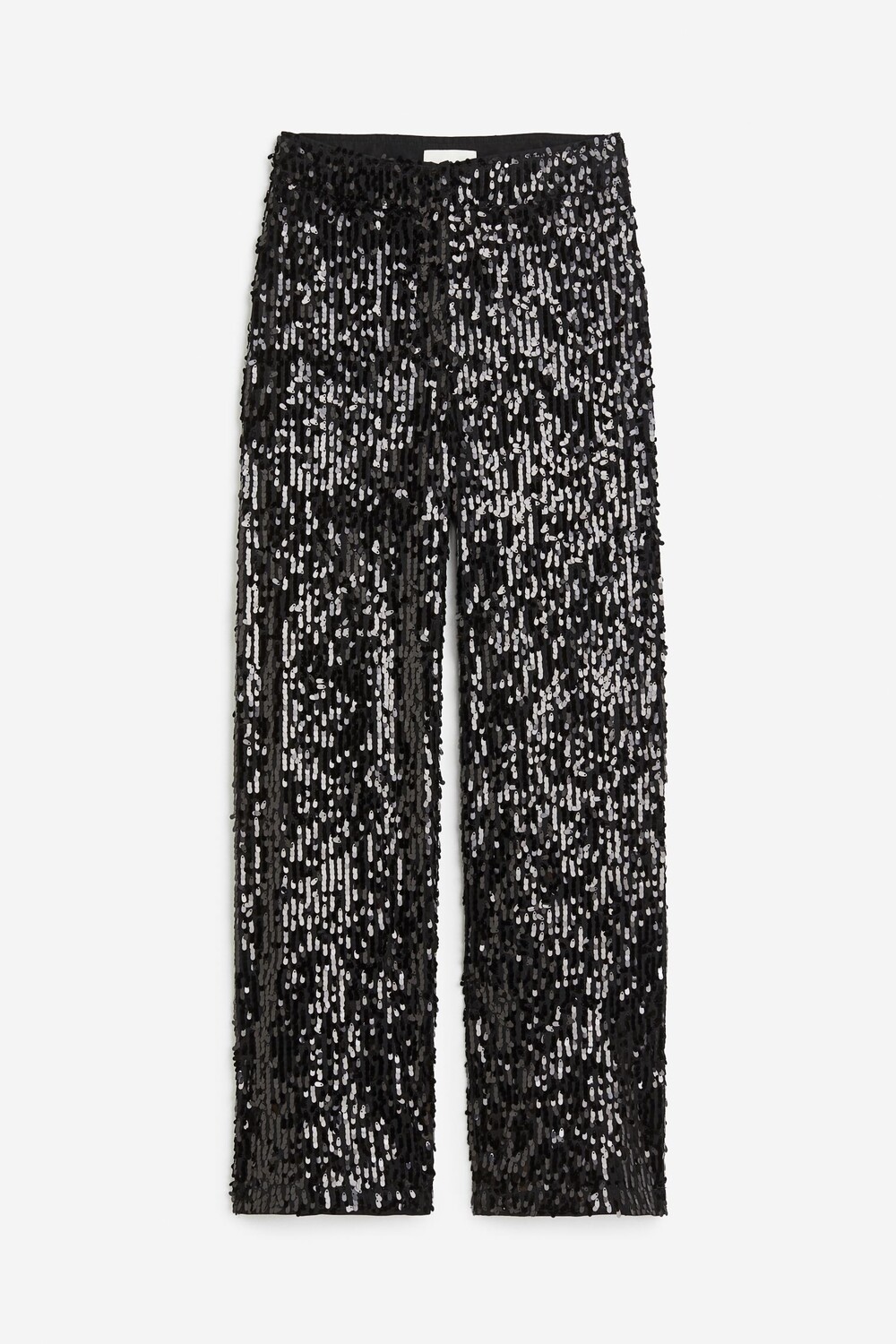 

Брюки H&M Sequined, черный