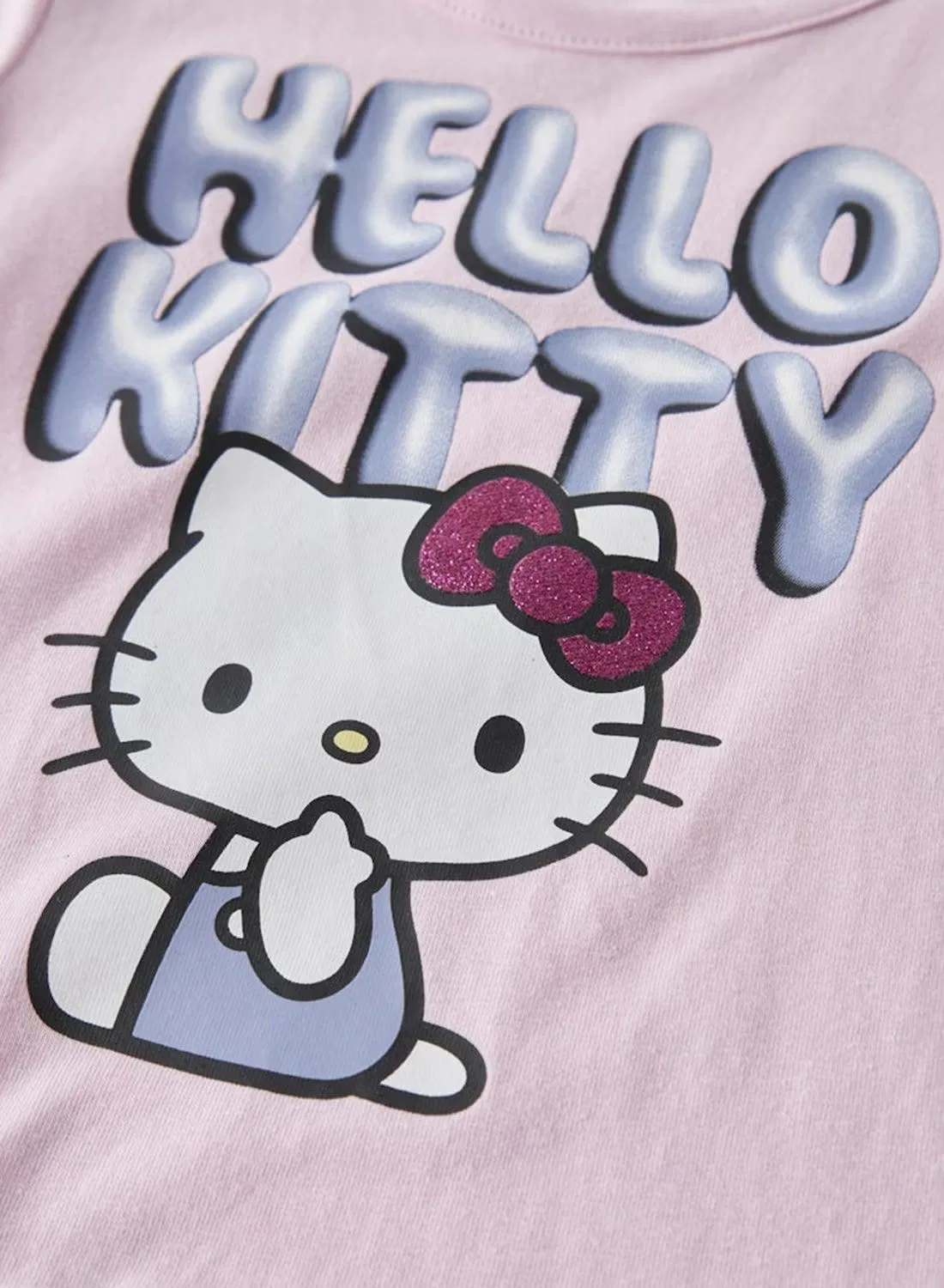 Платье с принтом Hello Kitty Name It, светло-розовый — фото 4