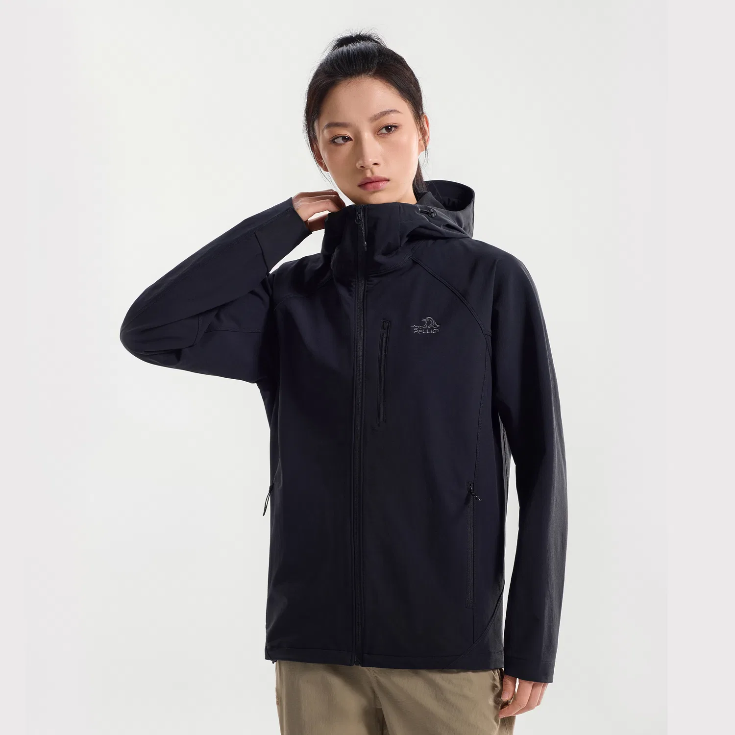 Детская софтшелл-куртка Unisex PELLIOT, Radiant Orange — фото 4