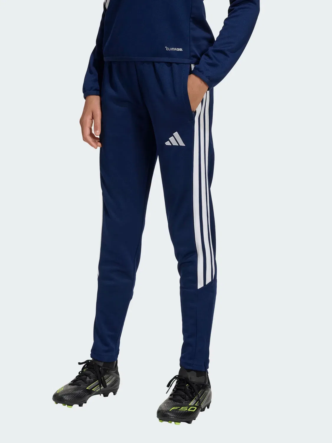 Тренировочные брюки Slim, Tiro 26 League adidas, синие