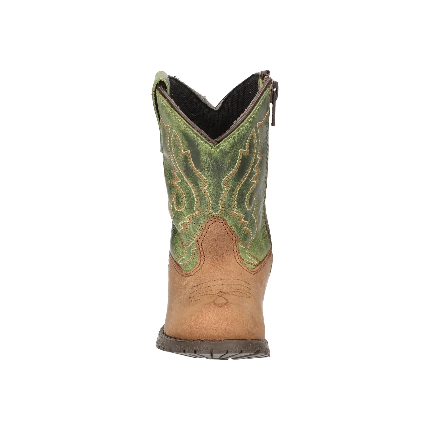 Детские ботинки для мальчиков ковбойские Smoky Mountain Boots, Brown/Green — фото 3