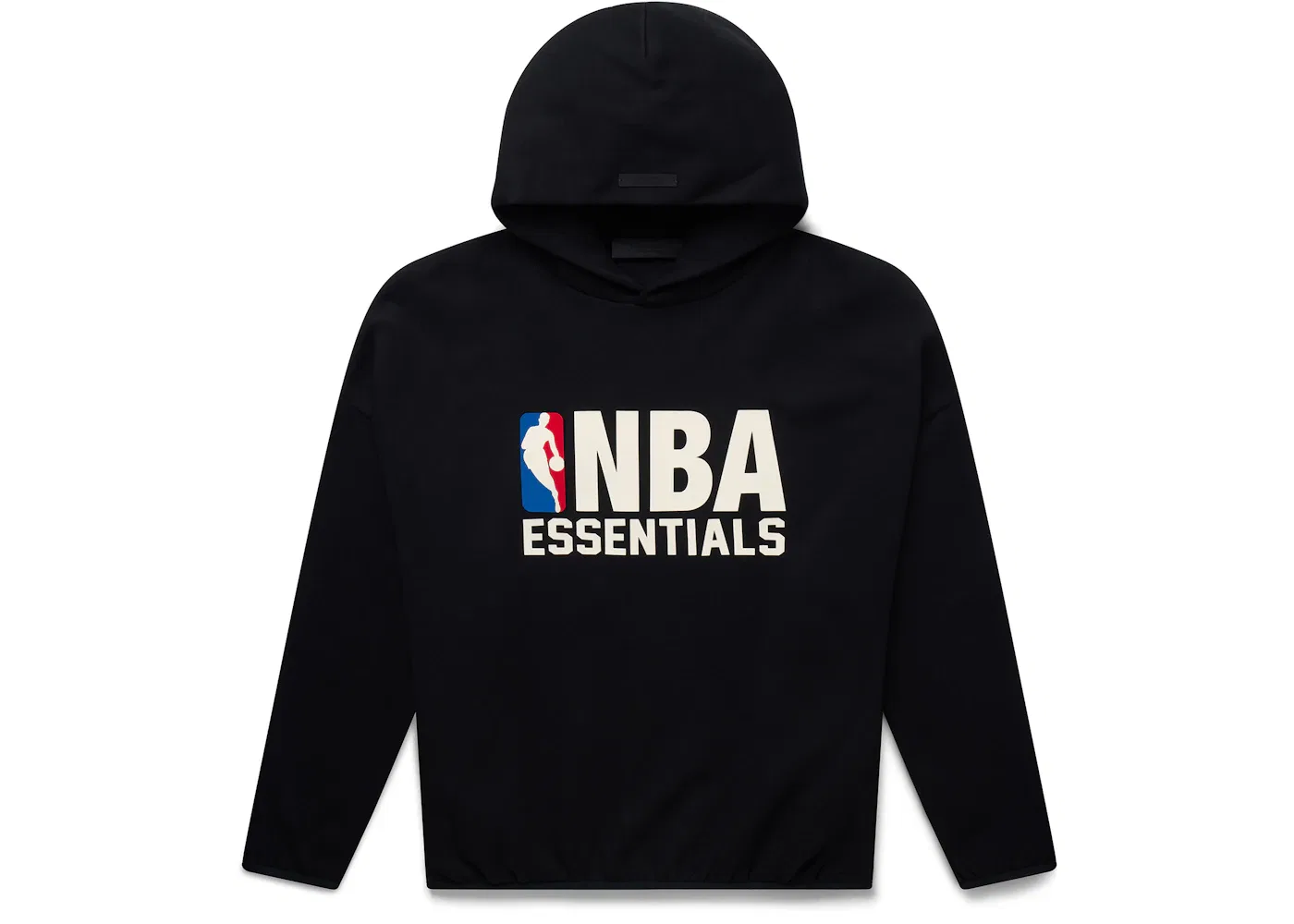 Мужская худи с длинным рукавом Fear of God Essentials NBA Hoodie, Black