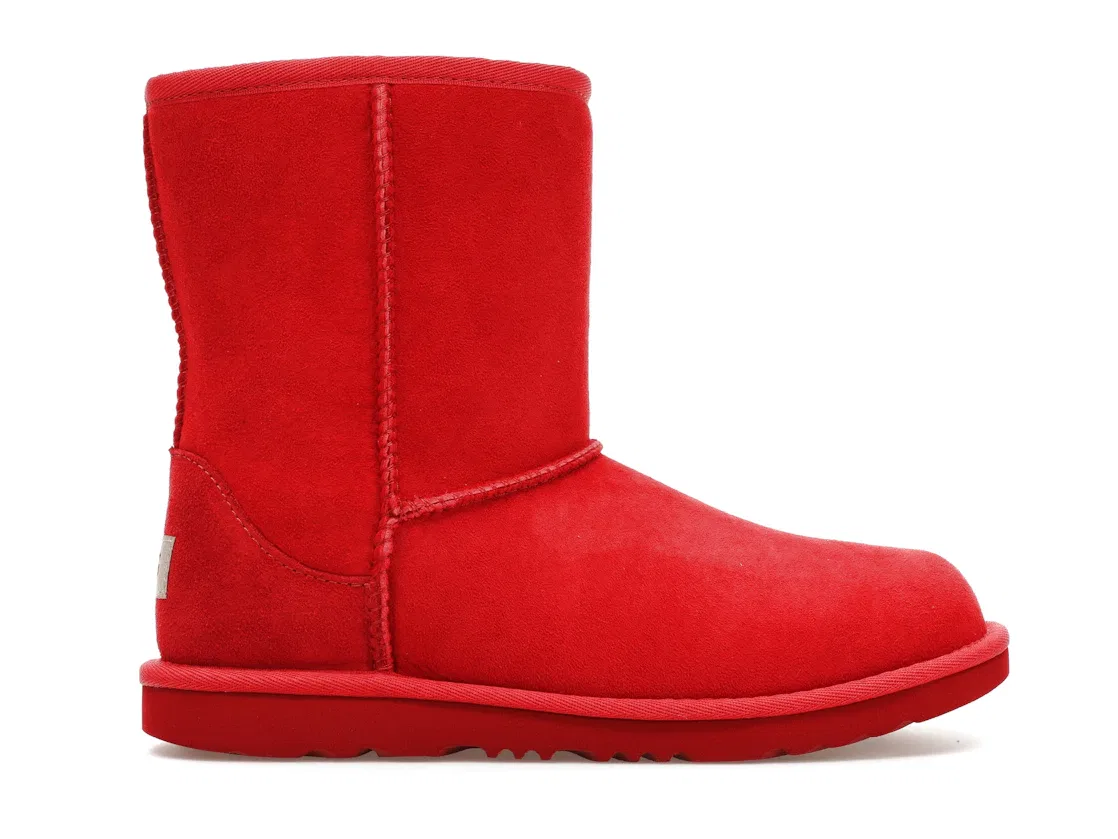 Детские ботинки с мехом Samba Red UGG Classic II Boot, Samba Red