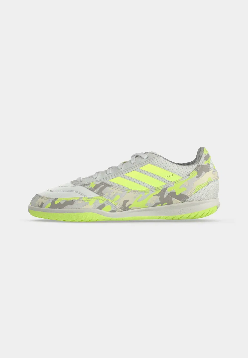 Унисекс бутсы для мини-футбола Top Sala Competition Adidas Performance, Crystal White/Hi Res Yellow/Off White — фото 2