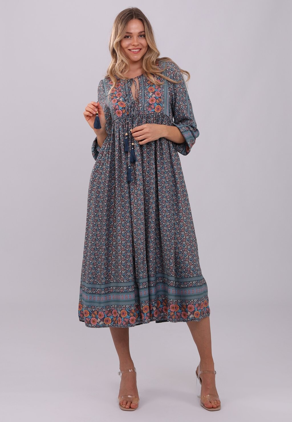 

Дневное платье YC Fashion & Style, синий