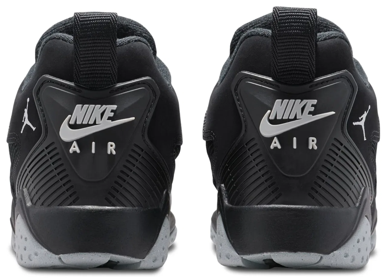 Детские кроссовки для мальчиков с низким вырезом Jordan MVP 92 Jordan, Wolf Grey Black — фото 3