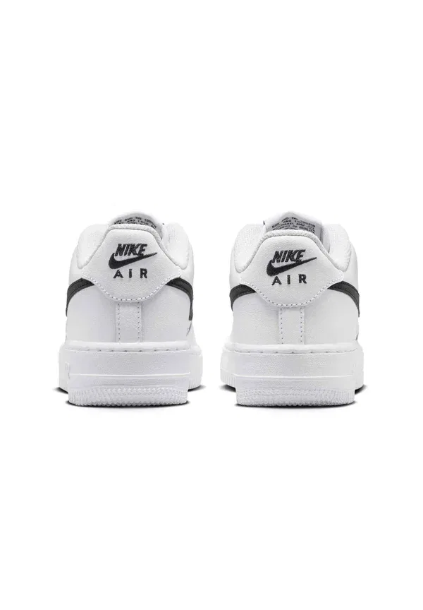 Кроссовки кожаные Air Force 1 Tech Nike Sportswear, White, белый/черный — фото 4