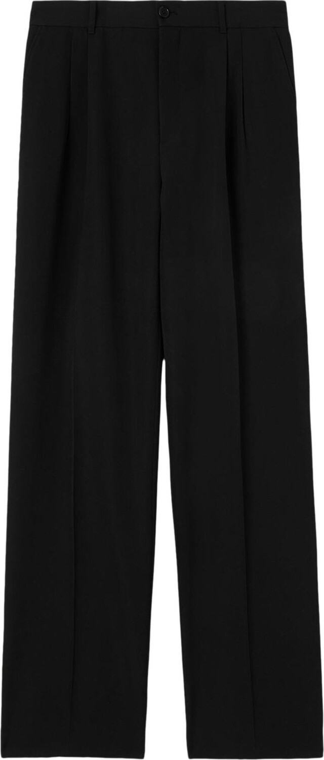 

Брюки Burberry Wool Twill Tailored Pants 'Black', черный