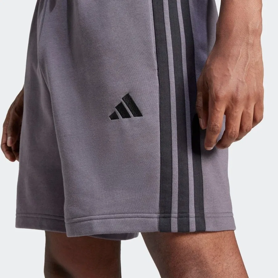 Спортивные шорты adidas 3S FT SHO, Серый — фото 2