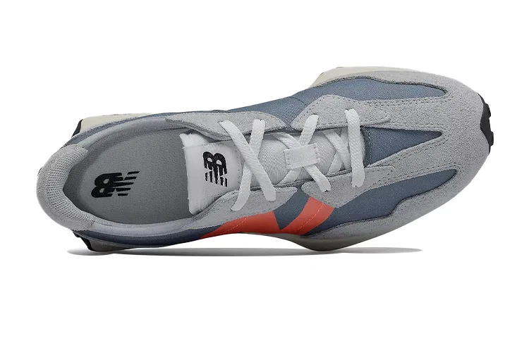 Детские кроссовки с замшевым верхом NB 327 New Balance, Black — фото 3