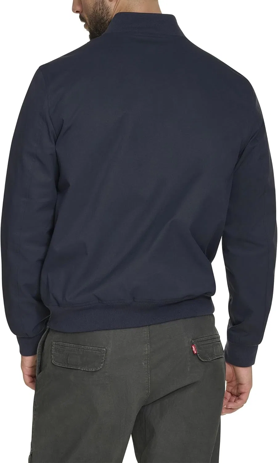 Мужская куртка-бомбер с длинным рукавом Levi's, тёмно-синий — фото 4