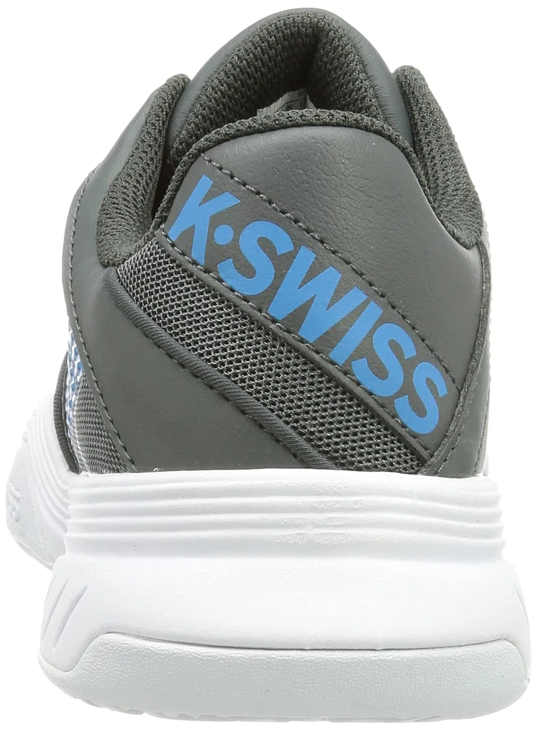 Детские теннисные туфли для девочек с кроссовками Court Express Omni K-Swiss, Dark Shadow White Swedish Blue — фото 3