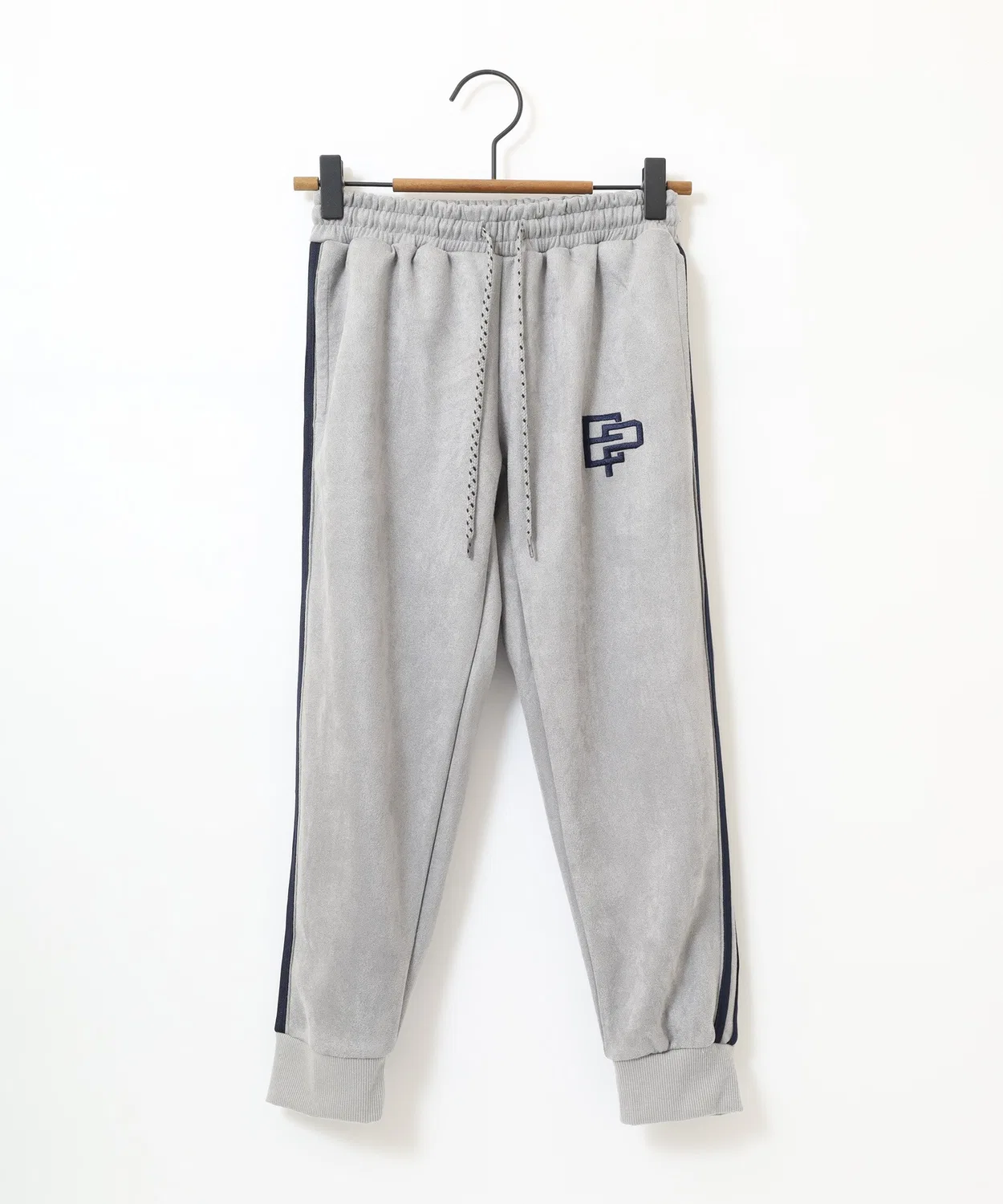 Детские спортивные брюки с лампасами и вышивкой, модель Ankle Easy Pants FUNALIVE, Black — фото 4