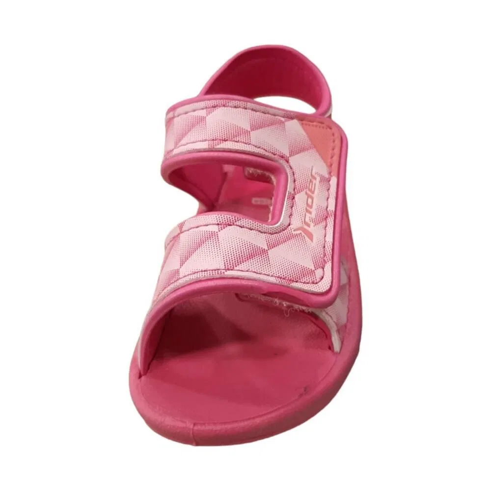 Детские сандалии с липучкой RIDER Basic Sandal V Baby, Rosa Fluoreszierendes Magentapink — фото 3