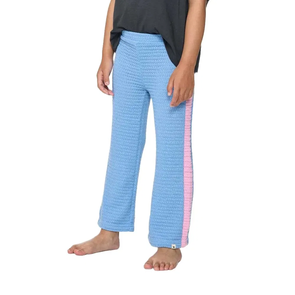 Детские спортивные штаны для девочек с принтом Surf Magic Knit Rip curl, Blue