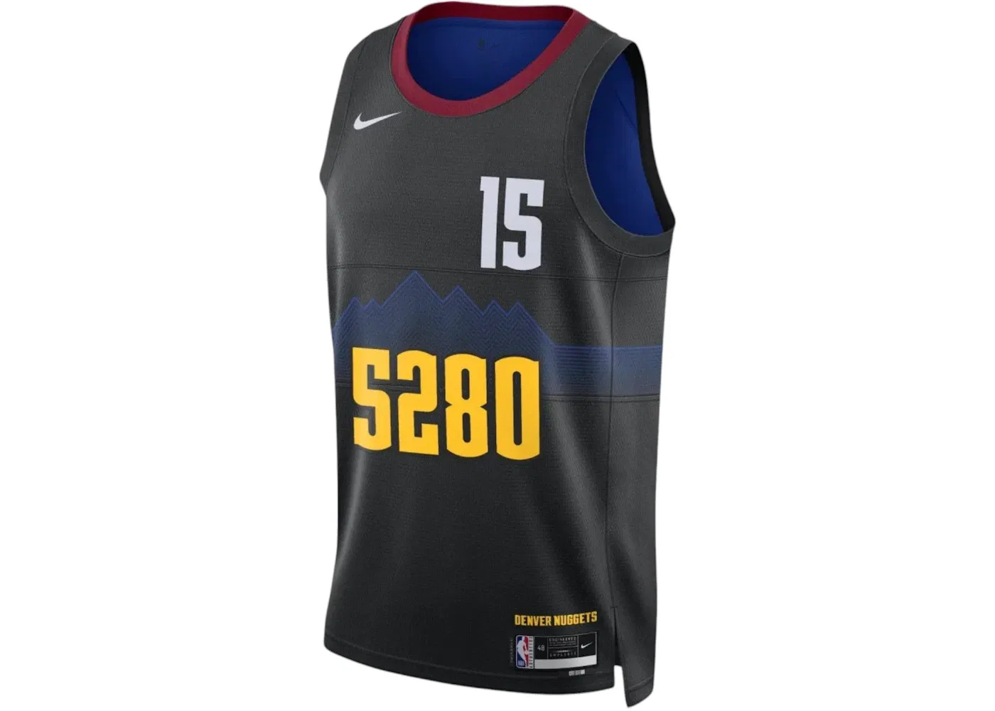 Мужская джерси с принтом Nikola Jokic Nike, Black
