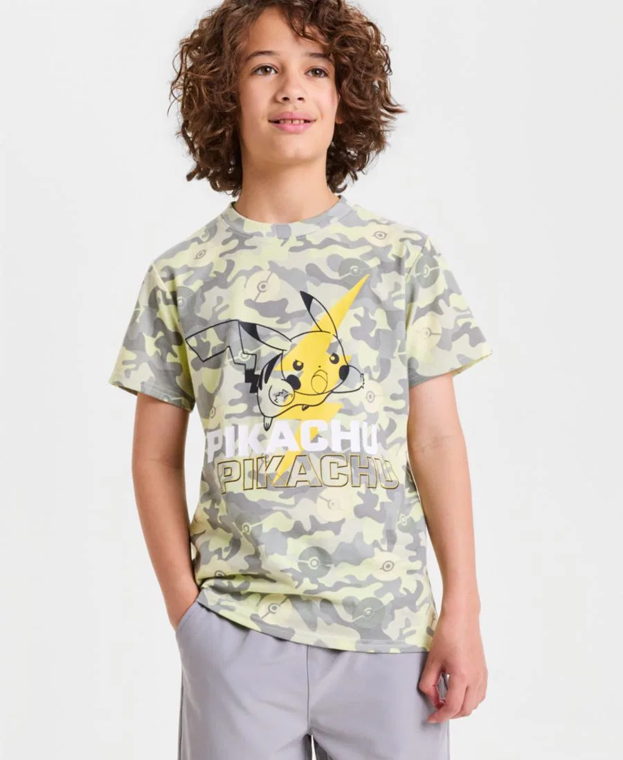 Футболка с принтом Bolt Pikachu Epic Threads, Bright White