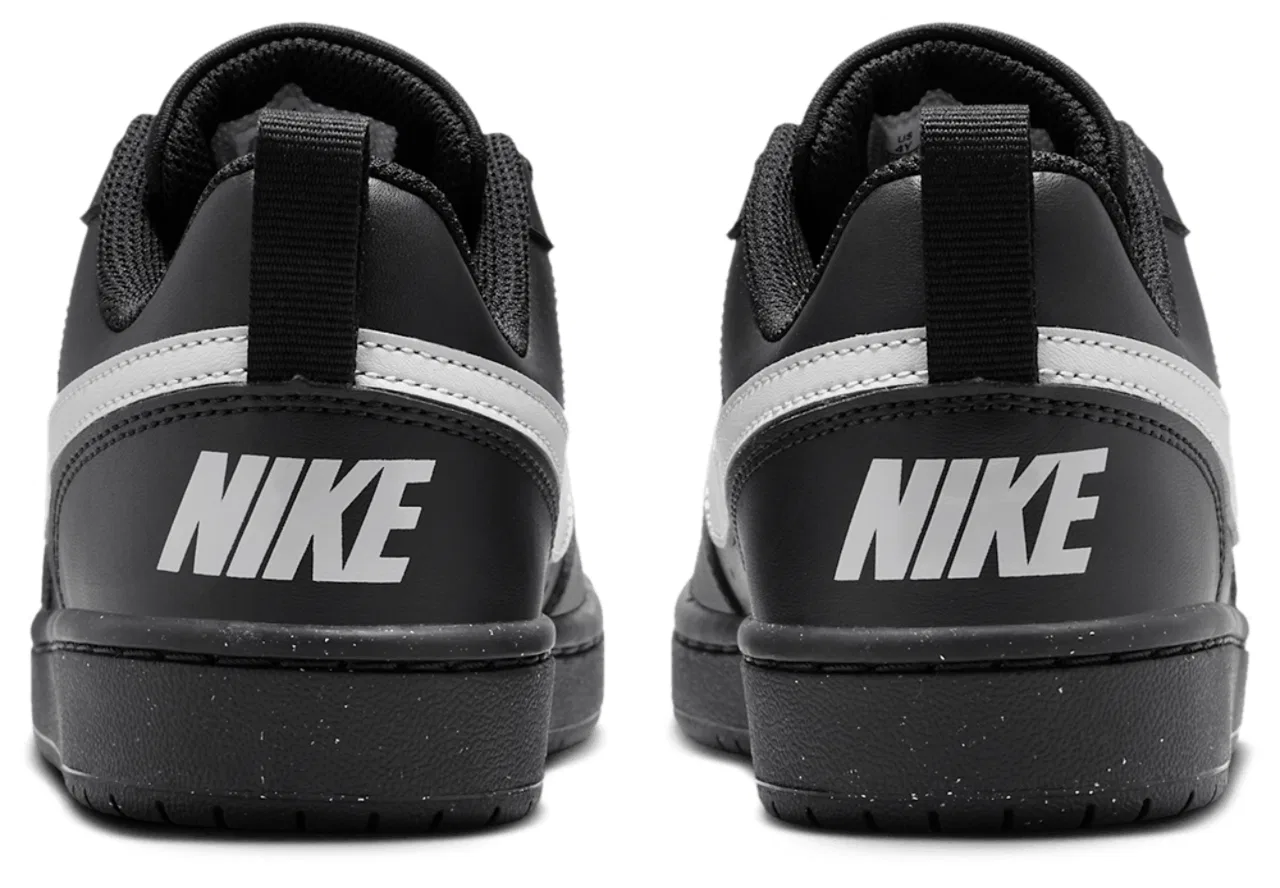Кроссовки для мальчиков Court Borough Low Recraft Nike, цвет Grey Fog/Black/Black — фото 3