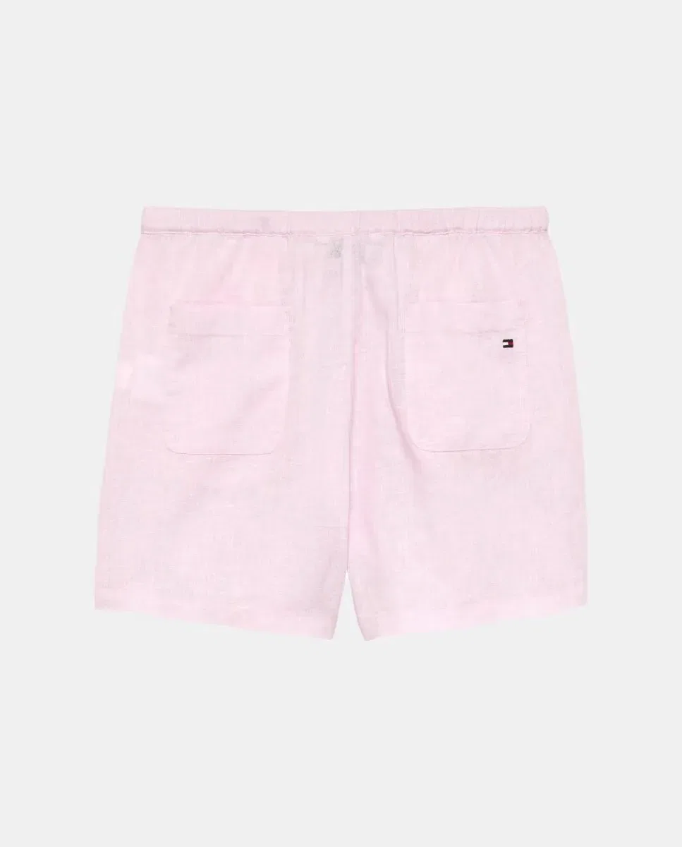 Детские шорты для девочек с защипами Tommy Hilfiger, Rosa — фото 2