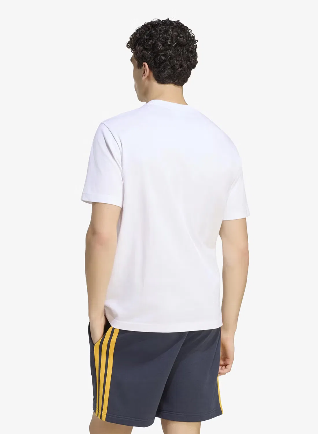 Футболка с принтом Real DNA Graphic Adidas, белый — фото 2