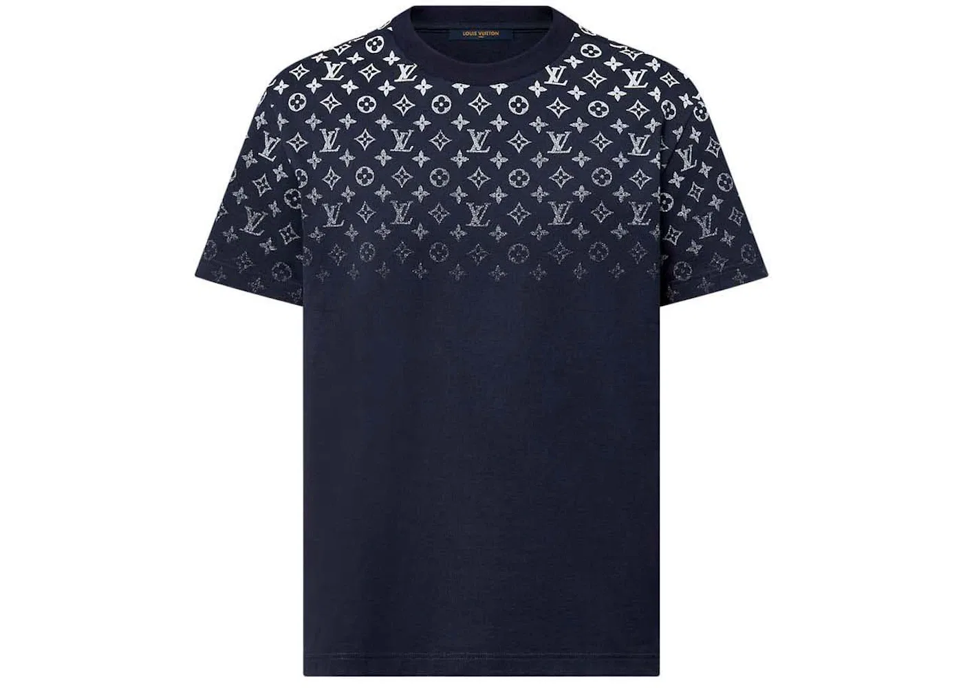 Мужская футболка с градиентом Louis Vuitton, Navy Blue