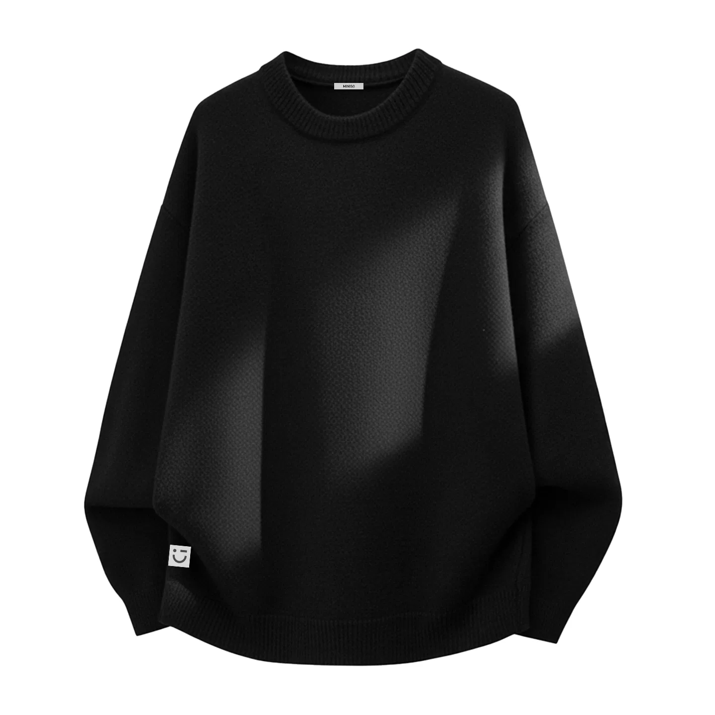 Свитер детский с принтом MINISO, Black