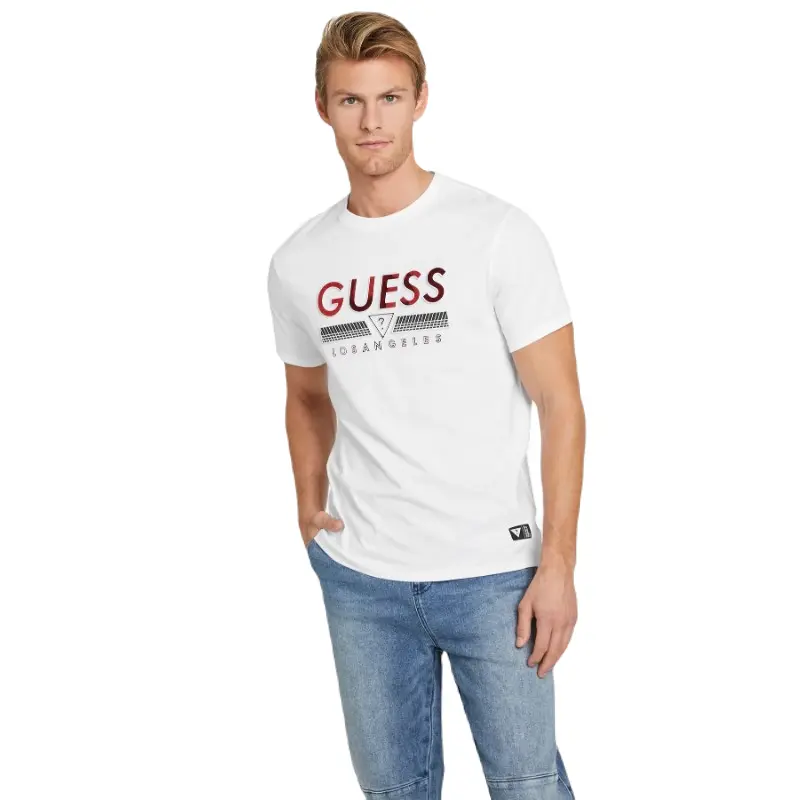 

Футболка Guess Factory Eco Koda Crewneck, белый