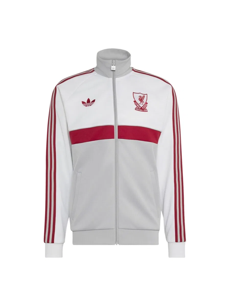 Тренировочная куртка ADIDAS PERFORMANCE 'LFC OG' белого цвета
