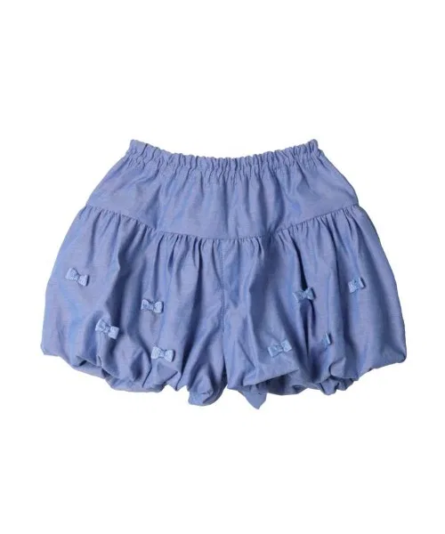 Детские шорты-тыковки с рюшами, модель Kids Zoo, Blue — фото 3