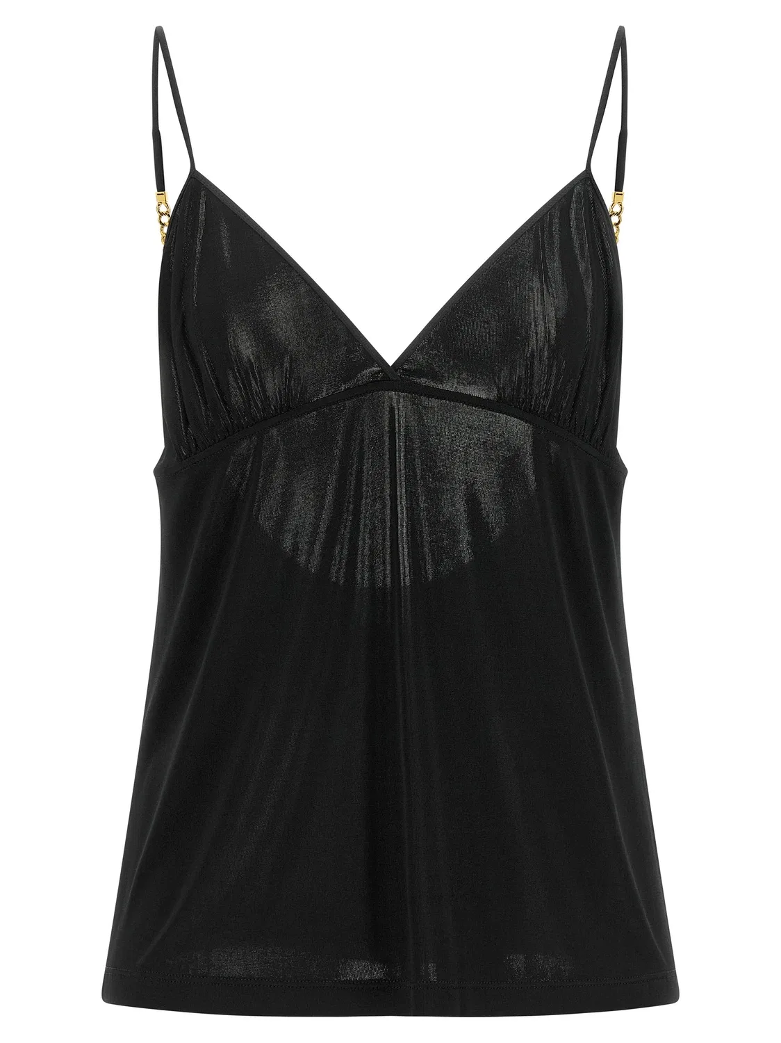 Топ на цепочке Cassandre SAINT LAURENT, черный