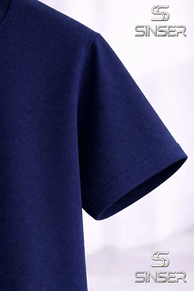 Детский комплект из футболки и брюк с принтом Dare To Start Ss Sinser, Navy Blue — фото 4